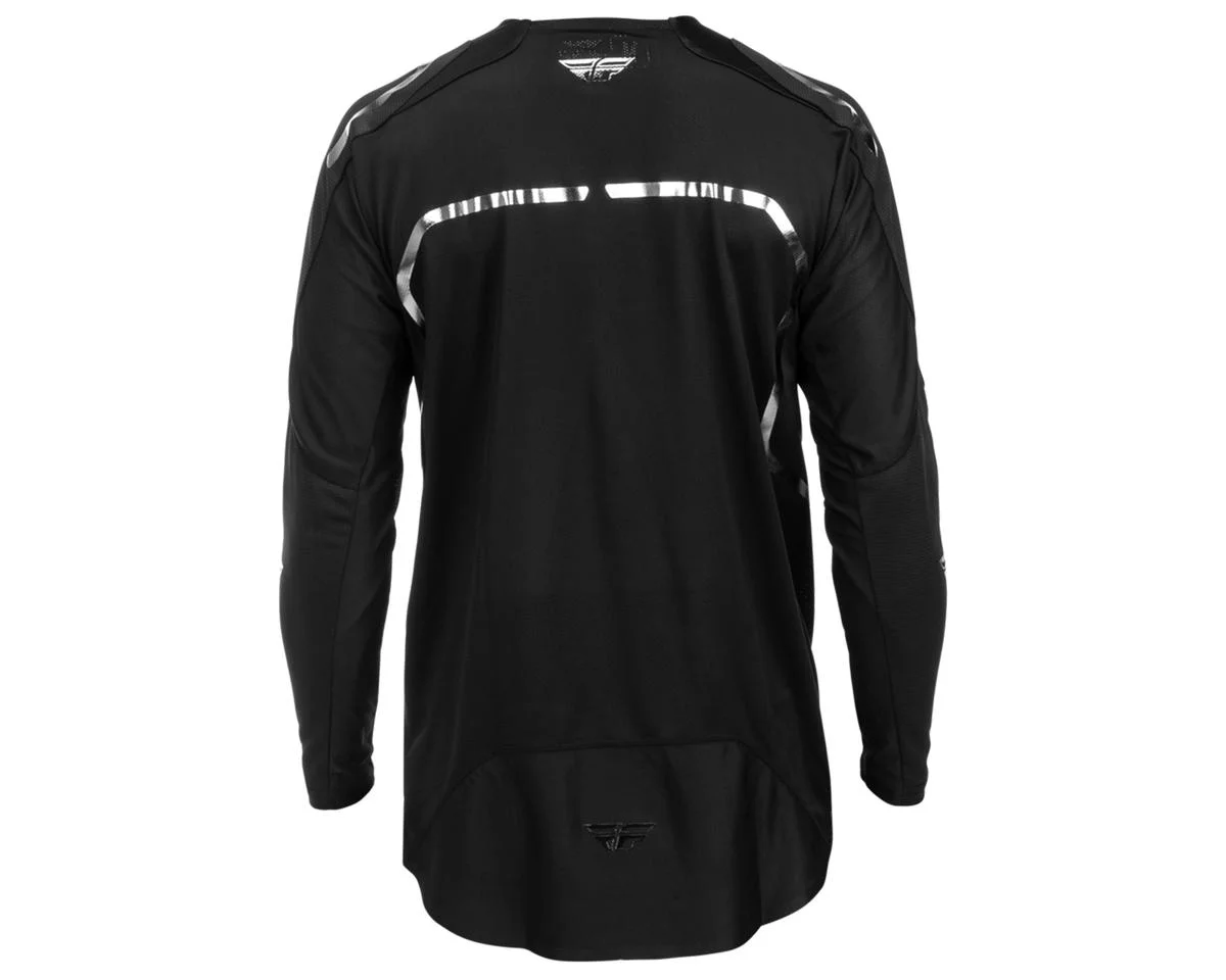 Fly Racing Evolution DST SE Spark Jersey (Black/Silver) (L) - view 2